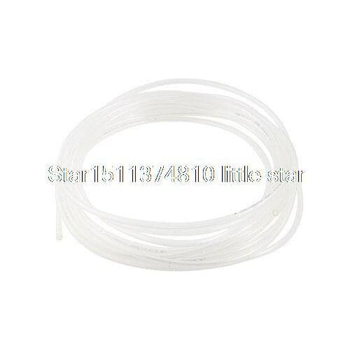 8mm x 5mm Air Pneumatic Fitting Flexible PU Hose Tube Clear 10m Length
