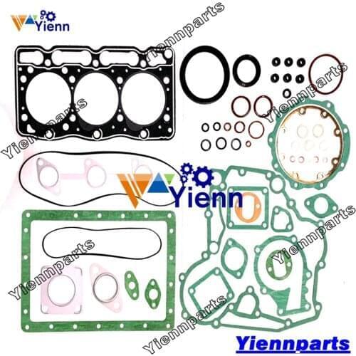B2650 B2920 Overhaul Full Gasket Kit With Cylinder Head Gasket For Compact Utility Tractor Diesel Engine Parts