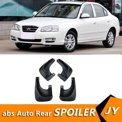 For Hyundai Elantra 2007-2010 Mudflaps Splash Guards Front With the color and rear Mud Flap Mudguards Fender Modified special