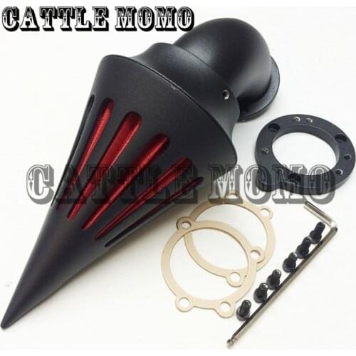 Motorcycle Spike Air Cleaner Intake Filter For Harley CV S&S Custom Sportster XL Motor Spike Carb Intake Filter