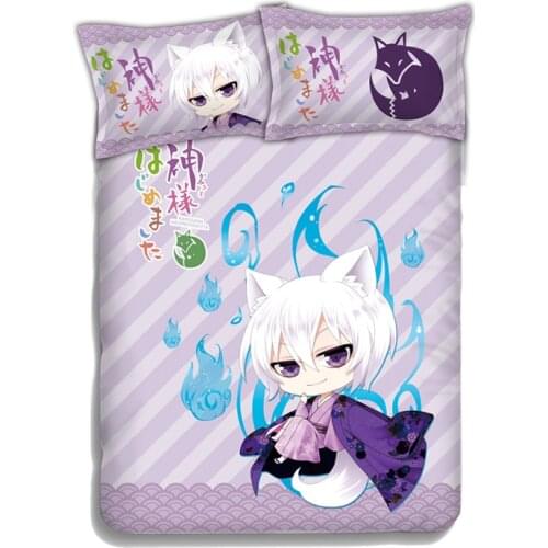 Hobby Express Tomoe - Kamisama Kiss Japanese Anime Bed Blanket or Duvet Cover with Two Pillow Cases ADP-CP151214 SM