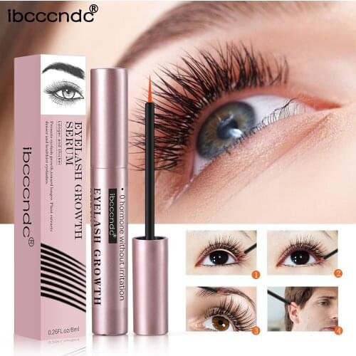 Ibcccndc Beauty Eyelash Growth Solution 8ml Long Densely Eyebrows Nourish Eyelash Growth Liquid Cross Border Supply of Goods