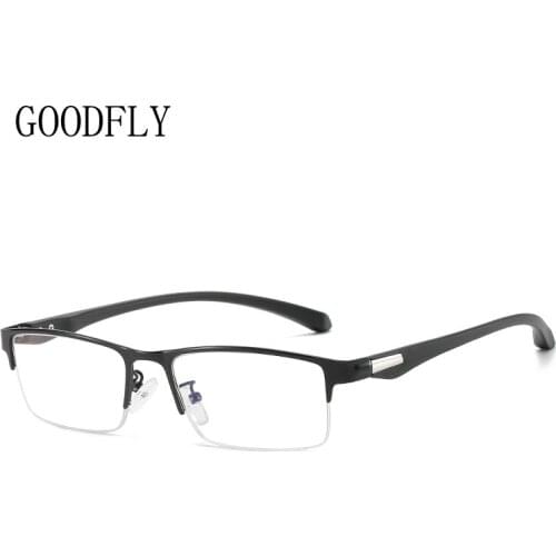 2021 Reading Glasses Men Women Blue Light Blocking Metal Business Square Eyeglasses Frames Optical Eyewear Presbyopic Trendy