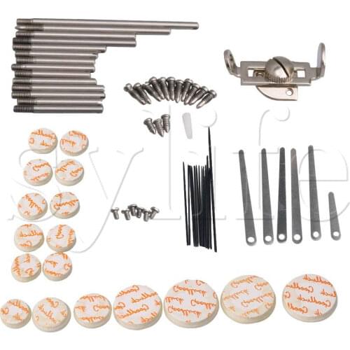 DIY Clarinet Repair Tool Kit Maintenance Parts Reed Top Screw Finger Support Key Shaft Top Screw Reed Pin Type A