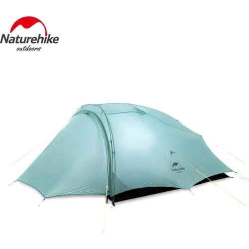 Naturehike SHARED-2 Outdoor Camping Tent Ultralight 20D Nylon PU3000+ 2 Persons Waterproof Green Tent