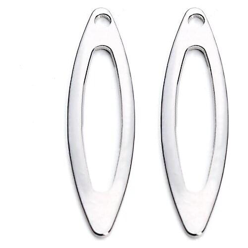 20pcs/lot 7mm*26mm Round lettering Connector Metal Alloy Pendant For DIY bracelet Jewelry Making fg4sd