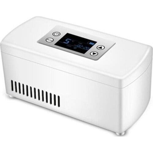 Portable refrigerator box Mini household car refrigerator refrigerator Rechargeable small refrigerator