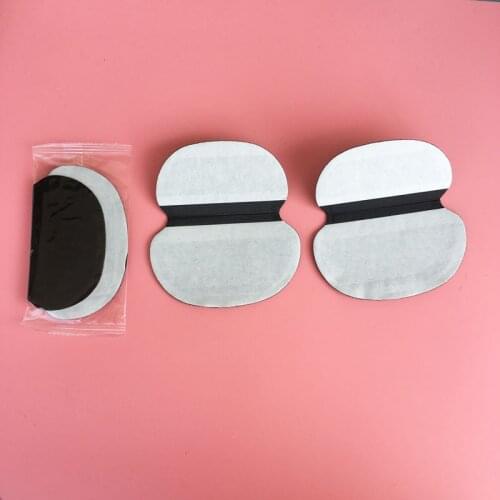 Disposable Sweat Pads 10/20/30/40/50X Underarm Anti Sweat Absorbing Shield Guard Black Non-woven Fabrics Armpits Sticker Gasket