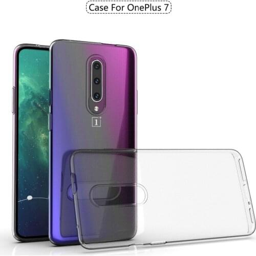 Full Body Clear Tpu Cover For Oneplus 7 Silicone Slim Back Scratch Resistant Protective Case For Oneplus 7 6T Transparent Coque