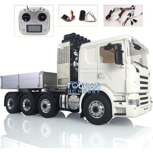 Hercules Sca Cabin LESU RC 1/14 Metal 8*8 Chassis Servo Car Hopper Radio ESC THZH0625-SMT3