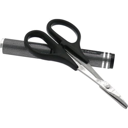 RCAWD 1set 0-14mm T10012 RC Body Shell Cover Hole Reamer Light Pilot Curve Scissors For RC Model Hobby Repairing Cover Hole