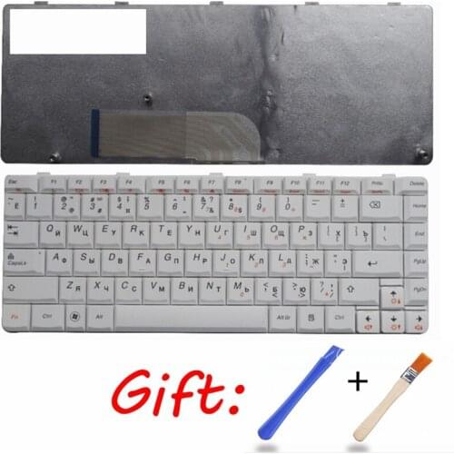 RU White New Russian Laptop Keyboard FOR LENOVO Ideapad Y650A Y650