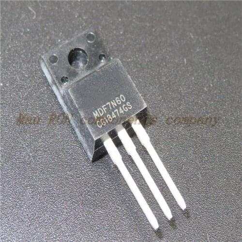 10PCS/LOT MDF7N60 TO-220F TO220F new original In Stock