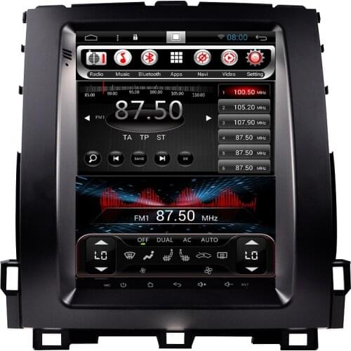 CAR RADIO multimedia player For-TOYOTA Prado 2002-2009 car stereo autoradio DVD player Tesla vertical screen GPS navi