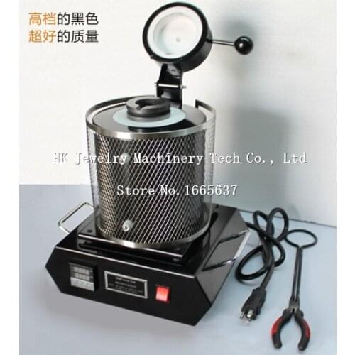 Free Shipping craft jewelry tools 220V 3kg Gold Smelting Equipment Furnacer with 1 Tong 1 Crucible