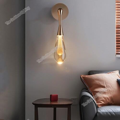 Home Luxury Decor Modern Interior Wall Lamp Light Fixture For Living Dining Room Bedroom Kitchen Decoration Nordic Accessories