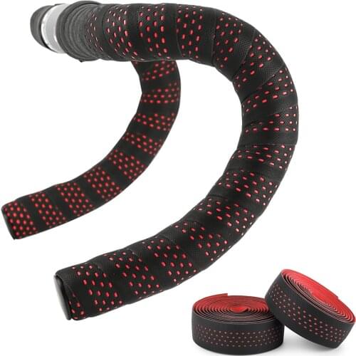 Racing Road Bike colorful pattern gradient Bar Tape Fade Race Vibration Damping Anti-Vibration EVA PU Handlebar Bar Tape Wrap