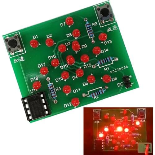 DIY Kit Electronic Windmill Training Kit DC 5V Funny DIY for Practice Adjustable Speed MCU Design for Soldering
