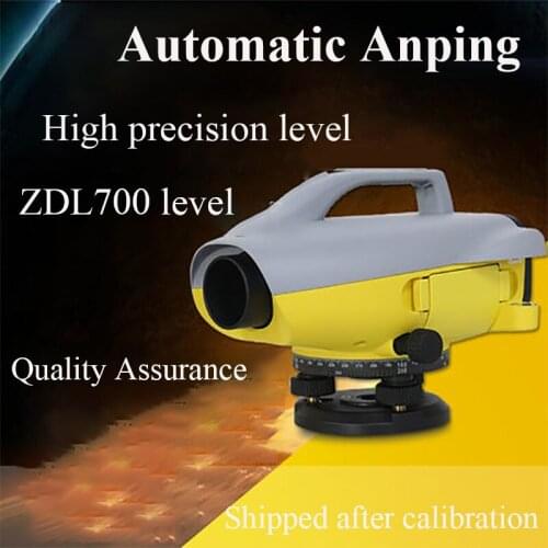 Free Shipping ZDL700 Electronic Level Auto Leveling Optical Auto Level Measuring Instruments Engineering Measuring Instrument
