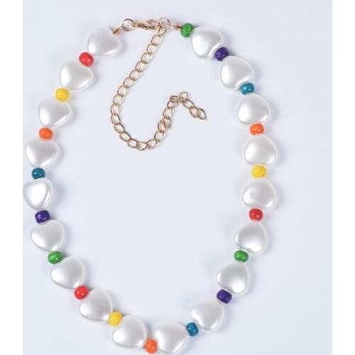 Baroque Pearls Choker Necklace for Women Clavicle Chain Female Luxury Design 2019 Fashion Jewelry Short Necklaces