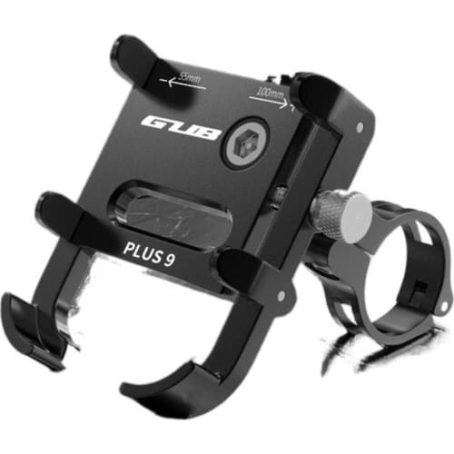 PLUS 9 Bicycle Aluminum Alloy Mobile Phone Holder Motorcycle Electric Bike Mountain Bike Navigation Frame