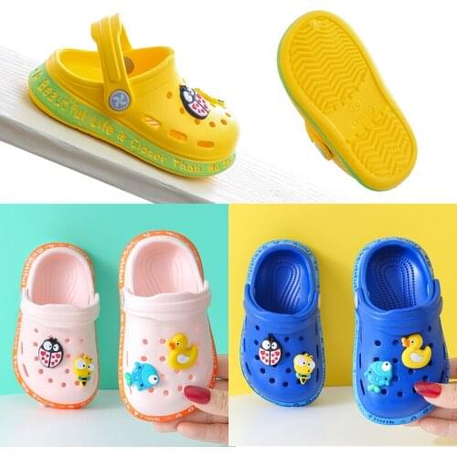 Kids Slippers for Boys Girls Cartoon Shoes Summer Toddler Flip Flops Baby Indoor Slippers Beach Swimming Slippers for Children