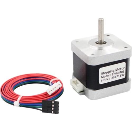 DuoWeiSi 3D Printer Parts for NEMA17 42 stepper motor 17HS4401 two-phase hybrid motor 3D printer drive motor