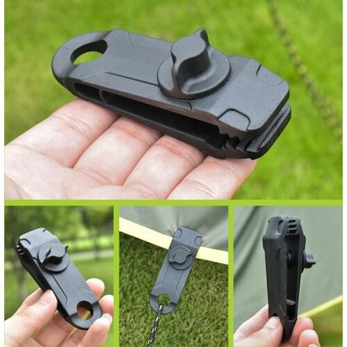 1/5/10/20pcs Tarp Clips Heavy Duty Lock Grip Tarp Clamps Awning Cord Clip Pool Tent Fasteners Heavy Duty Windproof Tighten Clamp