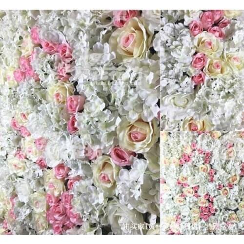 10pcs/lot Artificial silk rose peony flower wall wedding backdrop decoration flower runner wedding stage decoration TONGFENG