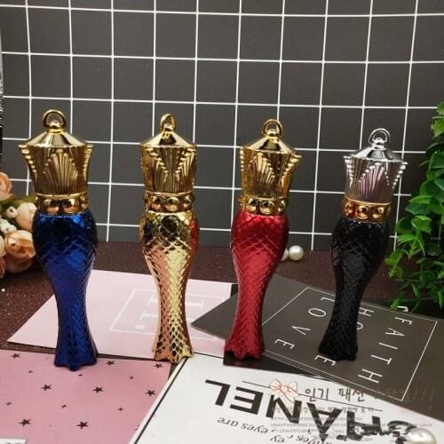 10pcs New crown mermaid lipstick tube DIY red lipstick material high-end lipstick tube empty