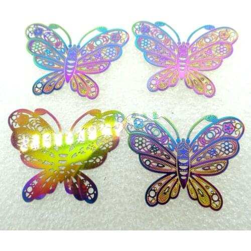 2020 hot Wholesale 100% Stainless Steel Rainbow plating pendant DIY Charm for Jewelry making necklace earrings Accessories 5pcs