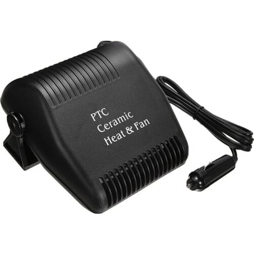 500W 12V Car Fan Heater Outlet Cold and Hot Wind Defroster Cooler Dryer Demister Auto Truck Portable Heating Fan