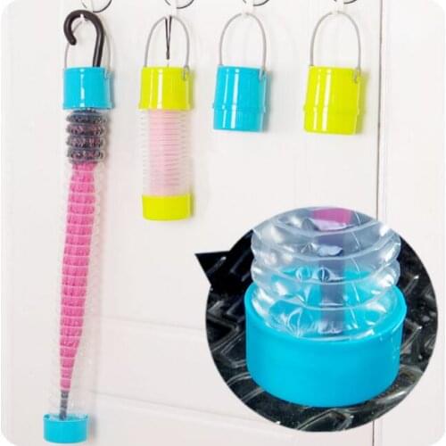 Car Waterproof Retractable Umbrella Bucket Car Umbrella Storage Bucket Car Hanging Umbrella Bag