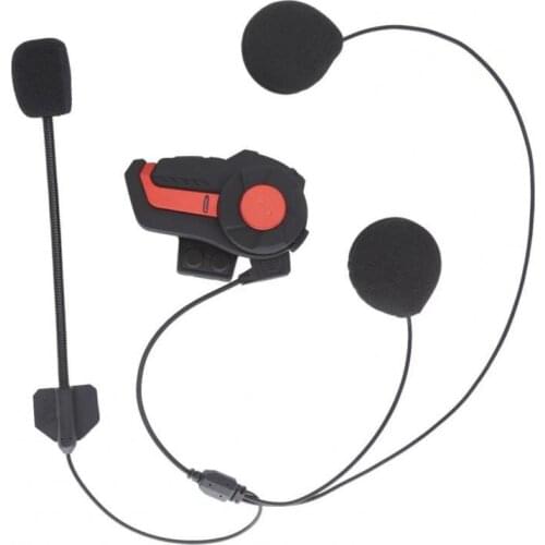 80%HOT HY-01 Waterproof Motorcycle BT Wireless Bluetooth-compatible Intercom Helmet Headset Interphone for Outdoor Activities