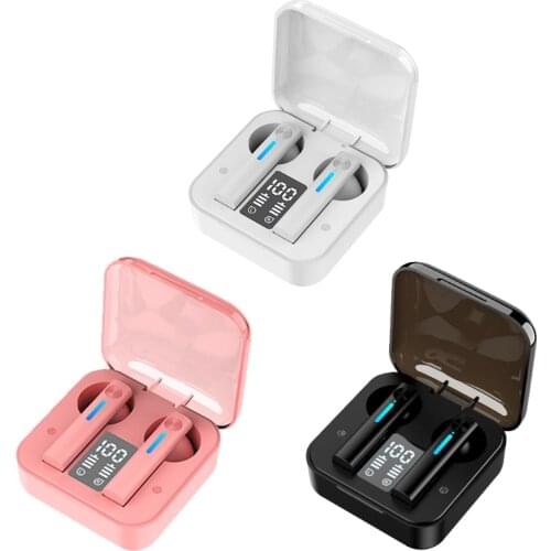 H054 Bluetooth-compatible Earbuds with Magnetic Case & Long Standby Duration In-Ear Headphones with Full Frequency Driver