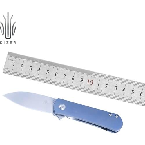 Kizer mini folding knife Yorkie KI3525A2 high quality survival knife for hunting camping