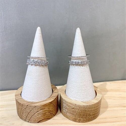 Miuoxion Retro Full Zircon Ring Personality Fashion Luxury Party Jewelry For Women Feature Namour Charm Gift All Seasons