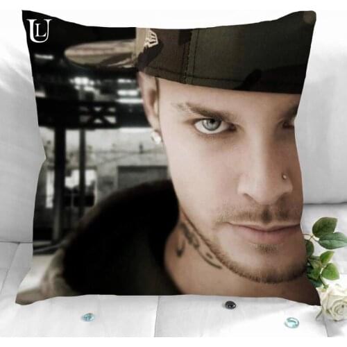 New Custom M Pokora Pillowcases Printed Square Pillowcase Home Decorative Zipper Pillow Cover 35X35cm40X40cm(One Side)