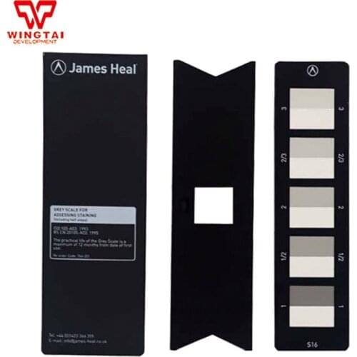 Original UK James Heal GREY SCALE FOR ASSESSING STAINING ISO 105 A03 ISO 105 A02