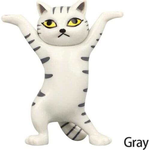 Carrying Coffin Cat Pen Holder Home Decoration Animal Statue Handmade Home Decoration Toy Gift Hand-made Easter Decoration