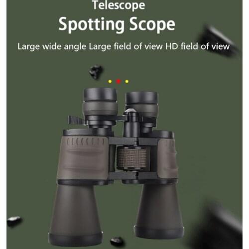 New 10-120X80 high-power HD professional zoom binoculars waterproof night vision binoculars for bird watching and hiking