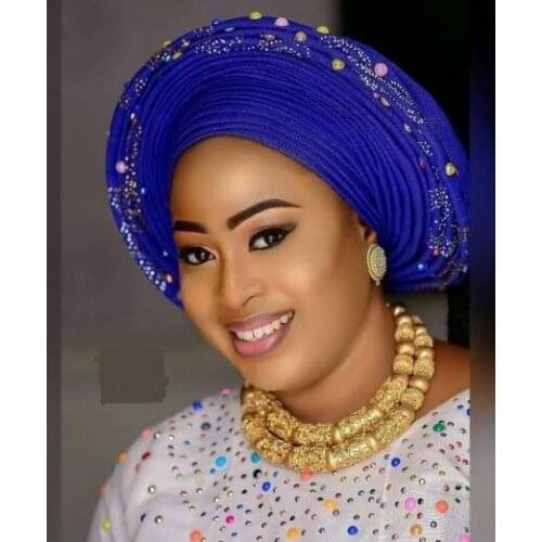 Fantastic Double Layers Copper Gold Dubai Bridal Chunky Necklace Set African Wedding Costume Jewelry Set WE261