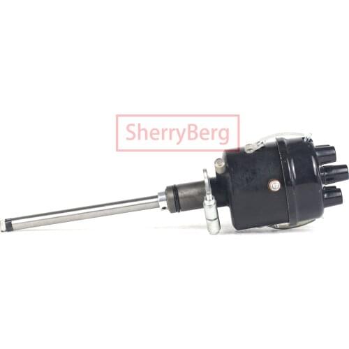 SherryBerg Ignition Distributor Fit FOR Jeep Willys Pickup MB CJ2A CJ3A M38A1 CJ3B CJ5 CJ6 134 Heavy Duty Iron Black Body New
