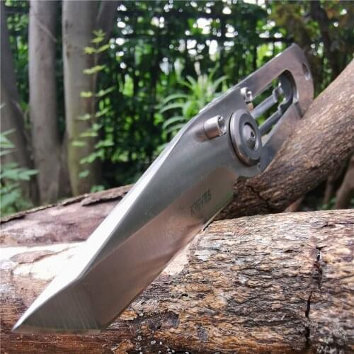 High Quality Folding Pocket Knife Tactical Combat Knives EDC Tool - Good for Hunting Camping Survival Outdoor and Everyday Carry