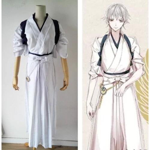Touken Ranbu Online Cosplay Tsurumaru Kuninaga Costume Adult Halloween Cosplay Dress Suit