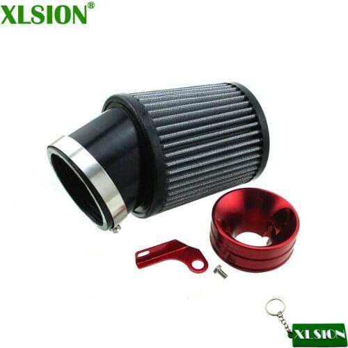 XLSION Air Filter & Adapter Kit For Predator 212cc Engine 6.5 HP Honda Clone GX160 GX200 Go Kart Racing Cart Mini Bike