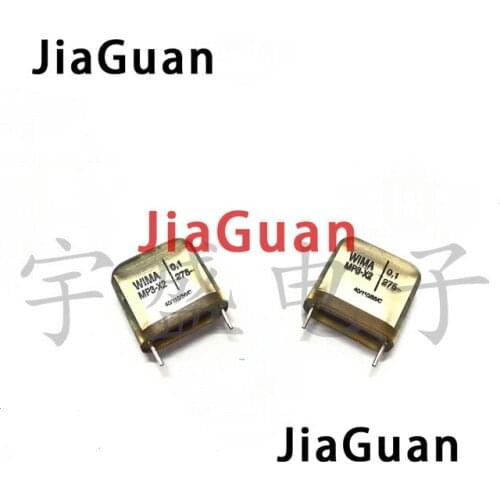 10PCS NEW WIMA MP3-X2 0.1uF/275VAC RM15 100NF u1 PCM15 104/275VAC original Audio mp3-x2 series 0.1UF275V 104 P15MM