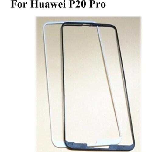 2PCS Front Housing Chassis Plate For Huawei P 20 pro LCD Display Bezel Faceplate Frame (No LCD) For Huawei P20 pro P20PRO