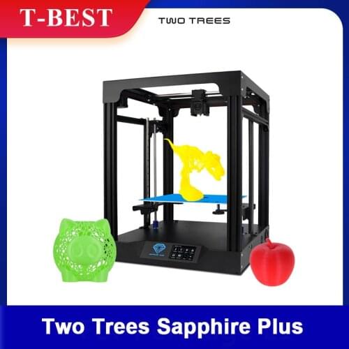 Two Trees Sapphire Plus CoreXY 3D Printer DIY Kit Ultra-Quiet Printing Large Print Size 300*300*350mm Support Auto Leveling
