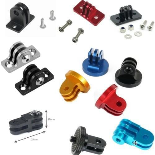 BGNing Bike Bicycle Camera Adapter Mini Tripod Mount Extension Fixed Seat Base For GoPro 9 /8 /7 /SJCAM for DJI Osmo Action Cam